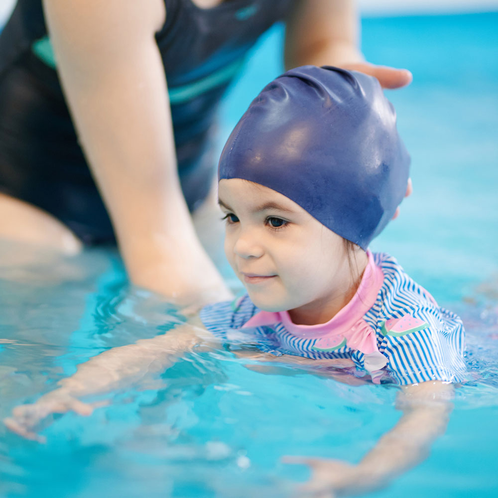 pre-school swimming lesson